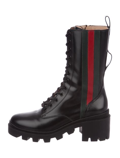 vintage gucci boots|high top Gucci boots.